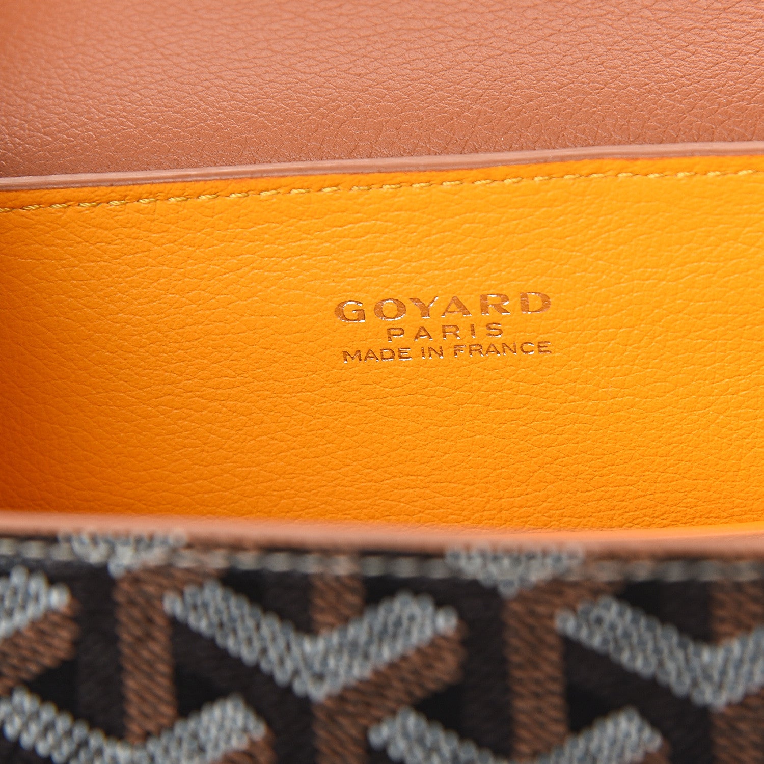 Goyard Goyardine Mini Saigon Black Gold 5 of 7