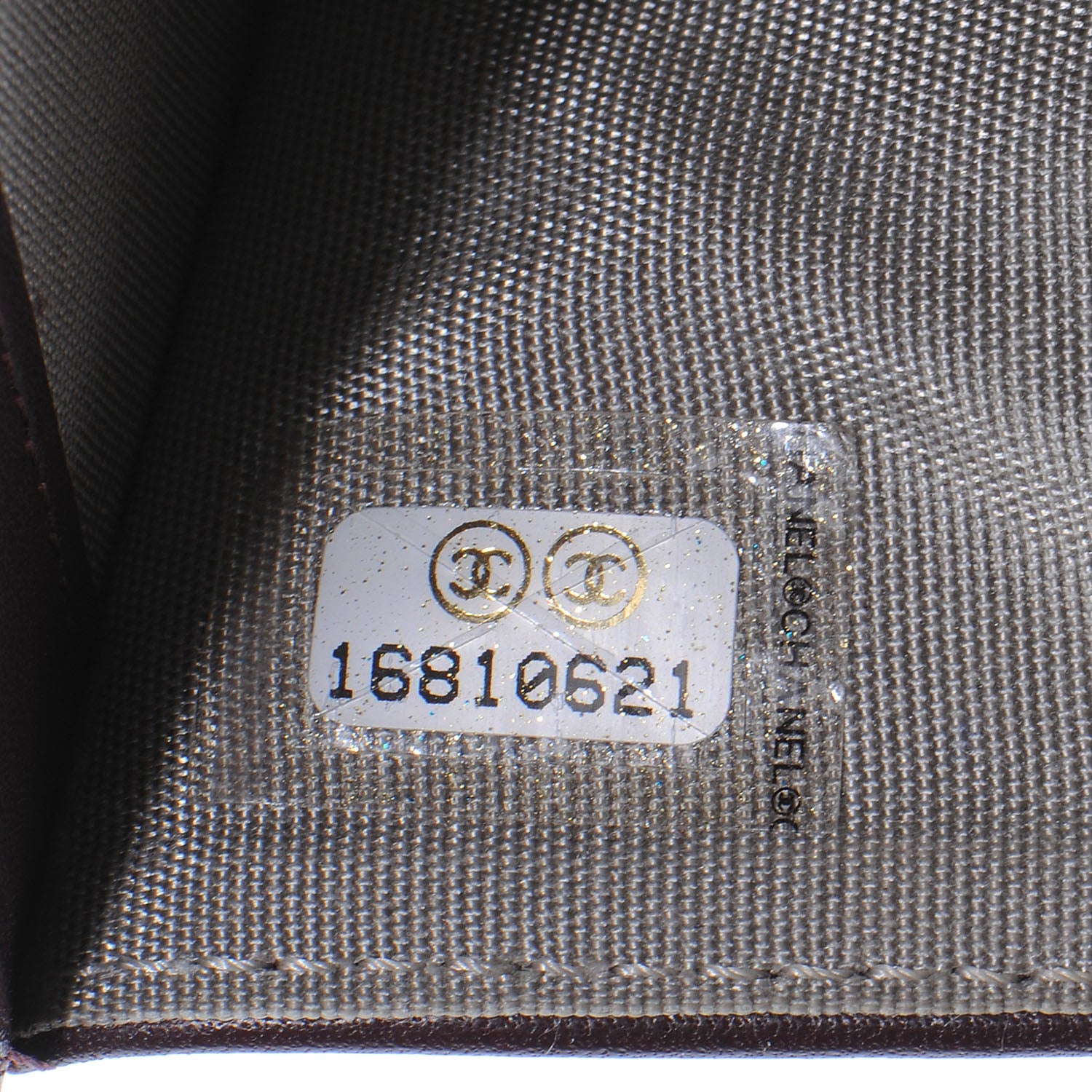 Chanel Caviar French Wallet Burgundy 8 of 8