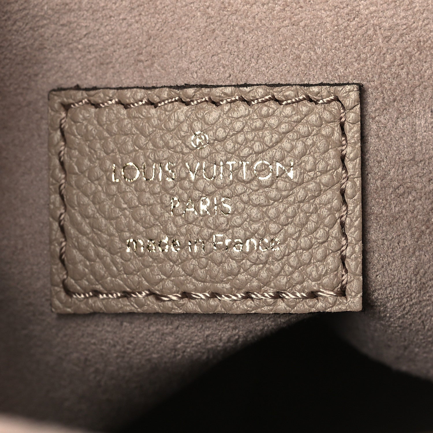 Louis Vuitton Empreinte Monogram Giant Onthego PM Tourterelle Creme 6 of 9