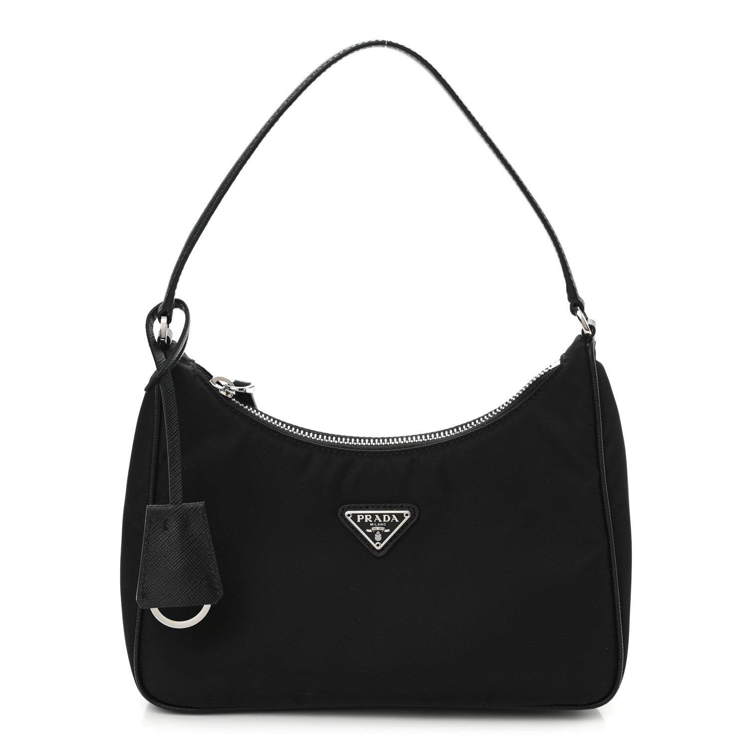 Prada Tessuto Nylon Mini Re-Edition 2000 Bag Black 1 of 9