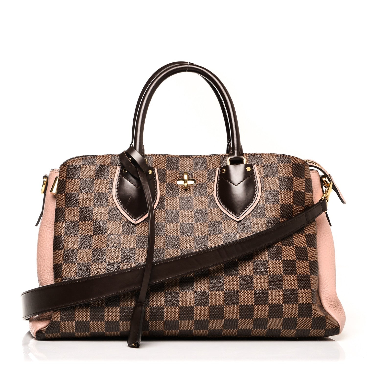 Louis Vuitton Cuir Taurillon Damier Ebene Normandy Magnolia 1 of 9