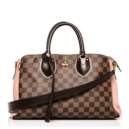 Louis Vuitton Cuir Taurillon Damier Ebene Normandy Magnolia 1 of 9