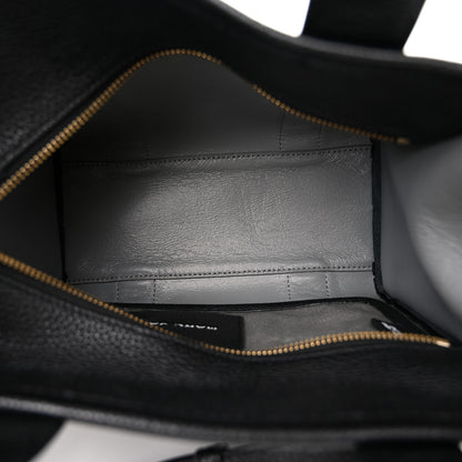 Marc Jacobs Grained Calfskin Small The Tote Bag Black 5 of 11