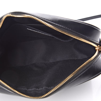 Saint Laurent Calfskin Matelasse Monogram Lou Camera Bag Black 5 of 11