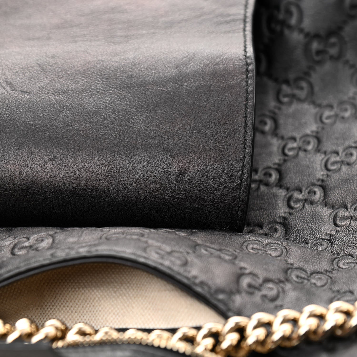 Gucci Guccissima Medium Emily Hobo Black 11 of 18