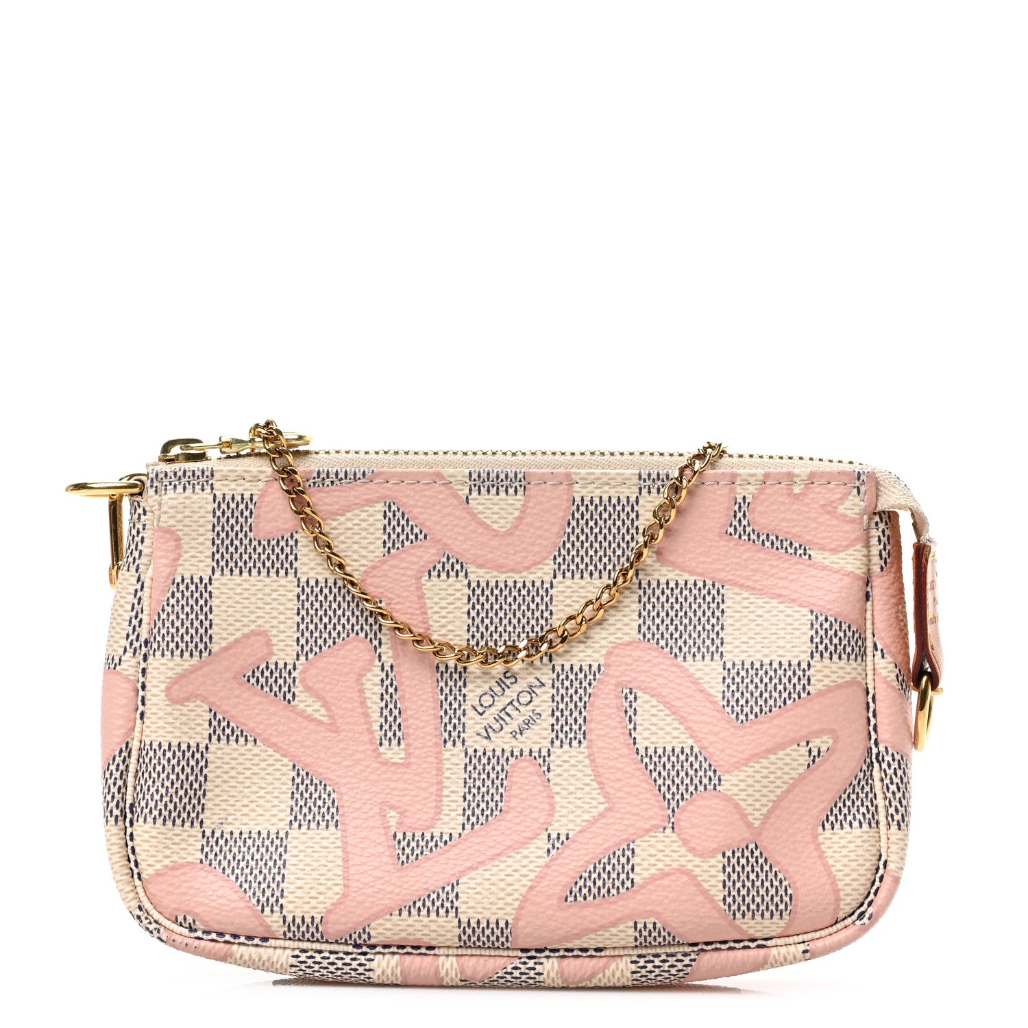Louis Vuitton Damier Azur Tahitienne Mini Pochette Accessories 1 of 5