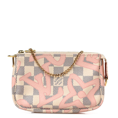 Louis Vuitton Damier Azur Tahitienne Mini Pochette Accessories 1 of 5
