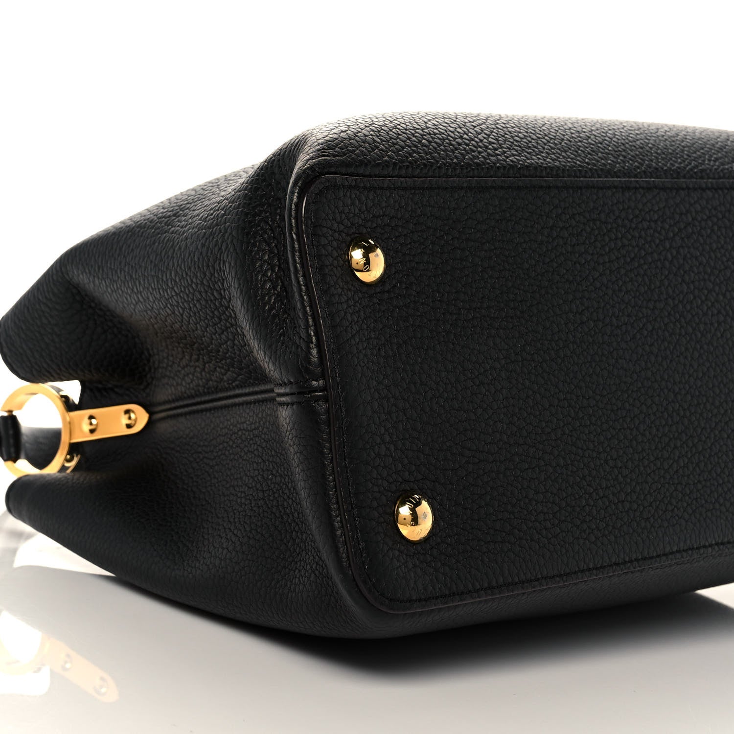 Louis Vuitton Taurillon Capucines GM Black 7 of 10