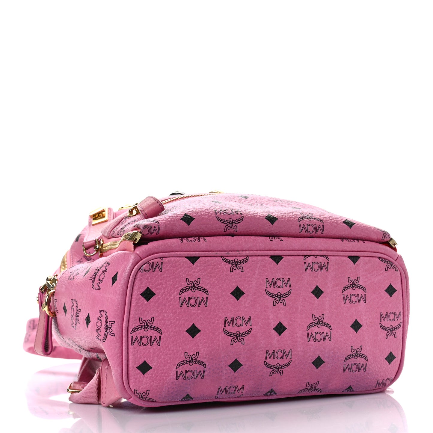 Visetos Studded Small Dual Stark Backpack Pink