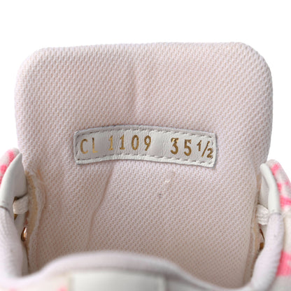 Louis Vuitton Technical Fabric Monogram Stellar Sneakers 35.5 Rose Pop 8 of 8