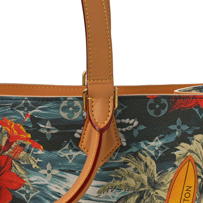 Louis Vuitton Monogram Surfin' Sac Plat 24H Navy Blue 9 of 11