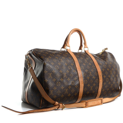 Louis Vuitton Monogram Keepall Bandouliere 55 4 of 14
