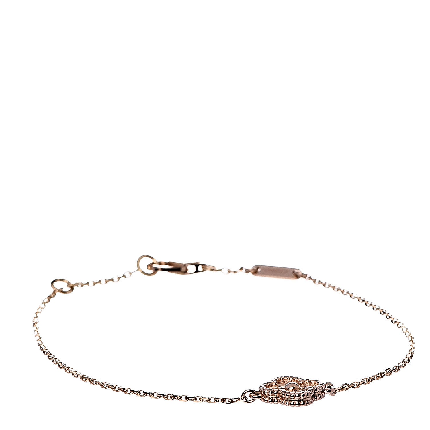 Van Cleef & Arpels 18K Rose Gold Sweet Alhambra Bracelet 1 of 7