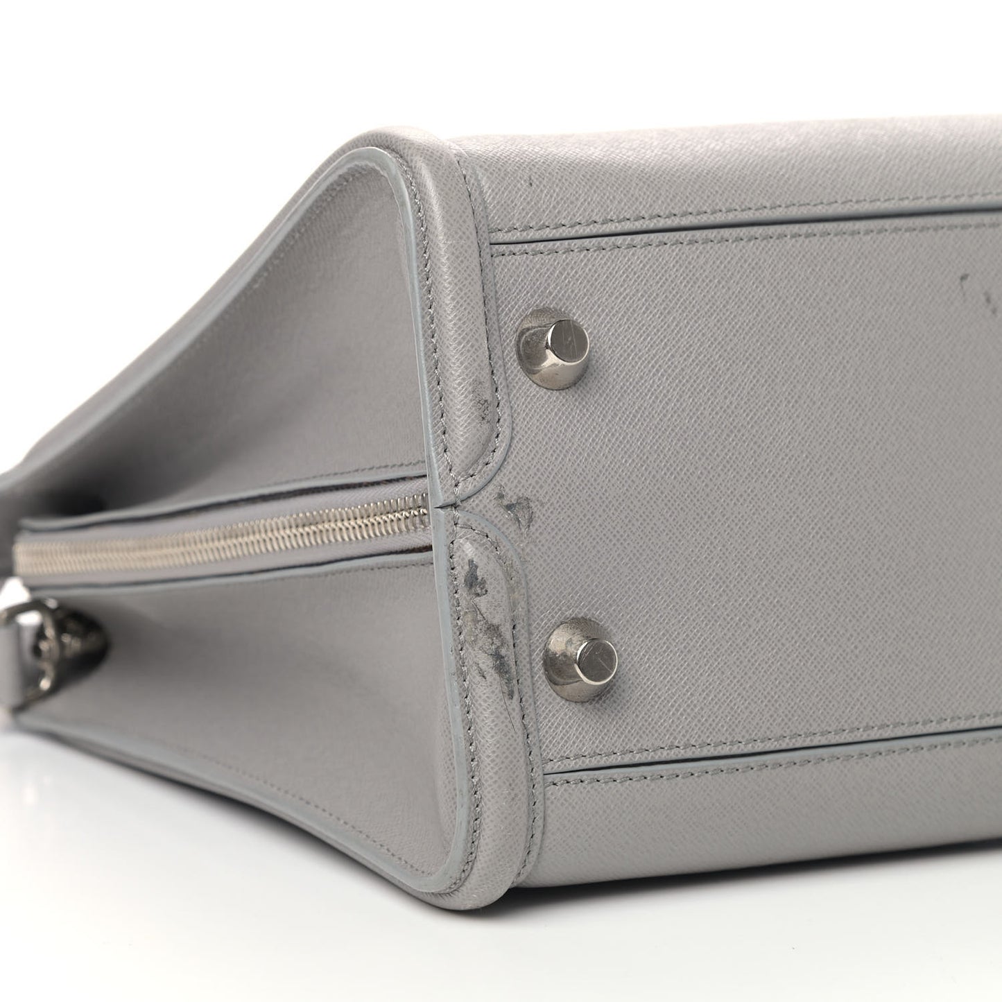 Saffiano Heroine Open Tote Grey Melange