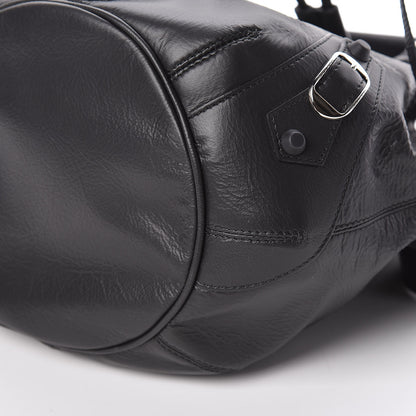 Balenciaga Matte Goatskin Rubber Covered Classic Hardware Mini Pompon Black 9 of 9