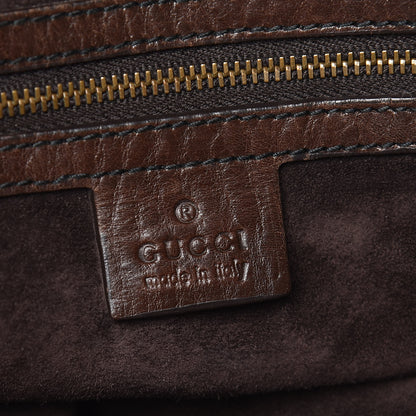 Gucci Python Large Jockey Hobo Brown 6 of 13