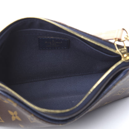 Louis Vuitton Monogram Pallas Clutch Blue Marine 5 of 11