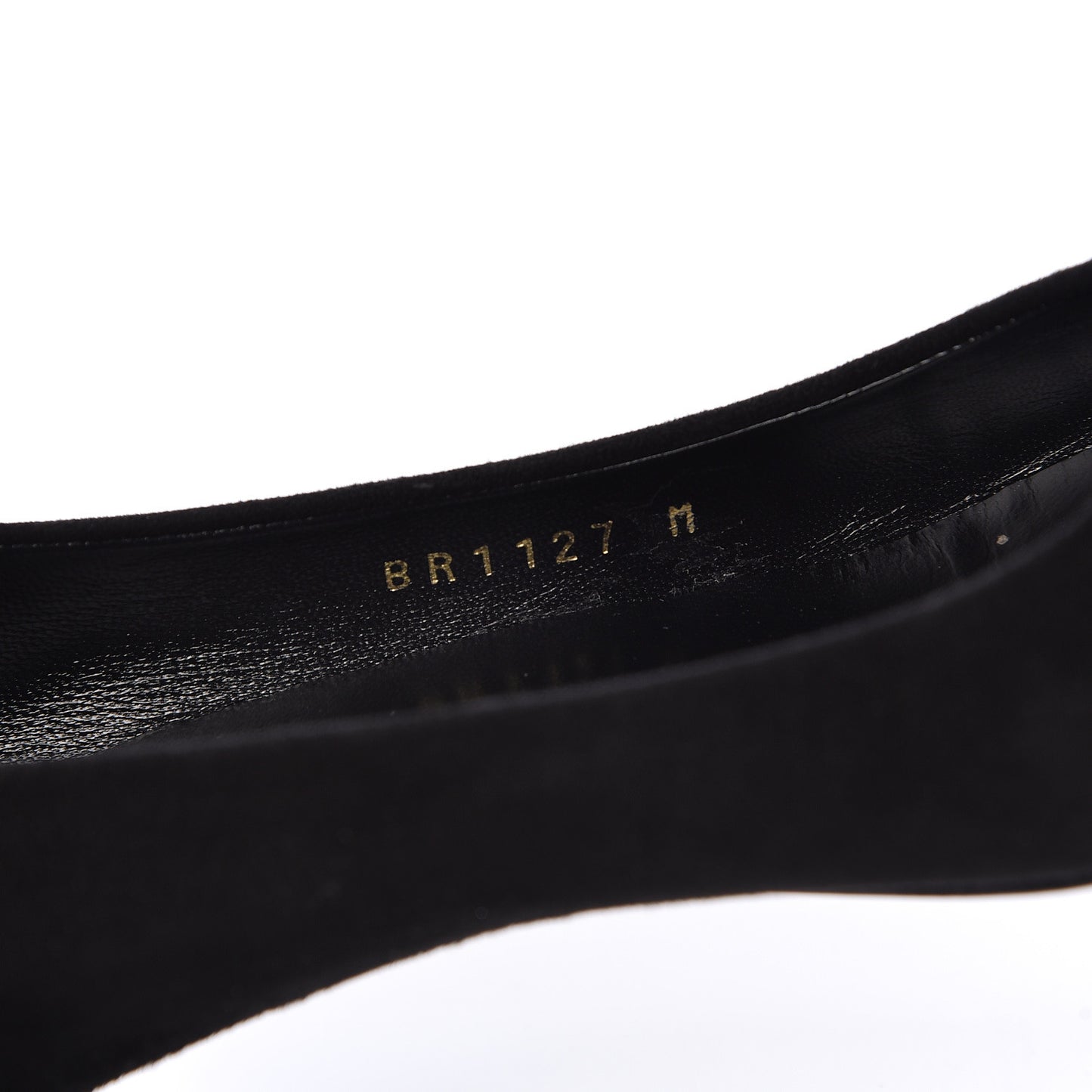 Suede Uniformes Pump 36 Black