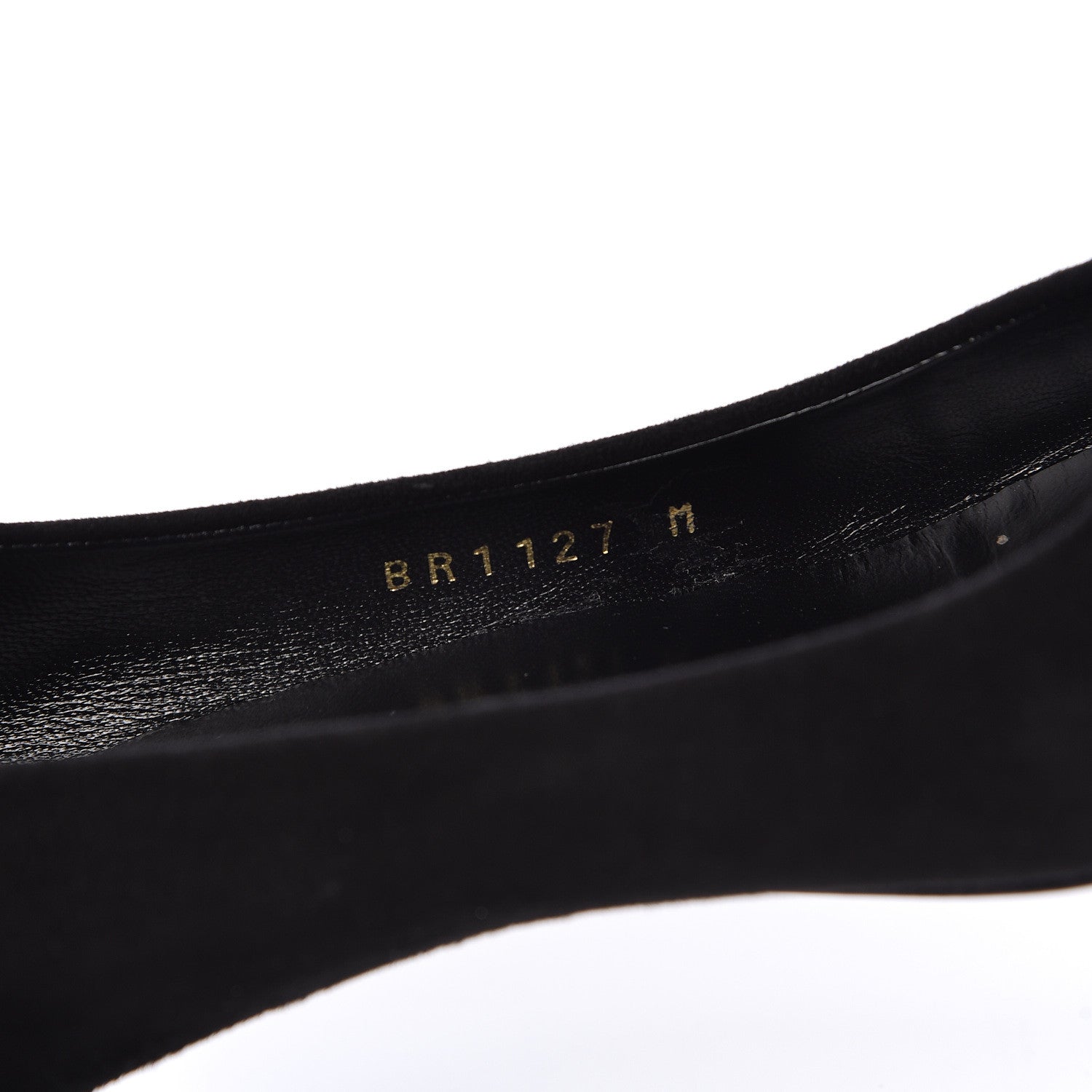 Louis Vuitton Suede Uniformes Pump 36 Black 6 of 8