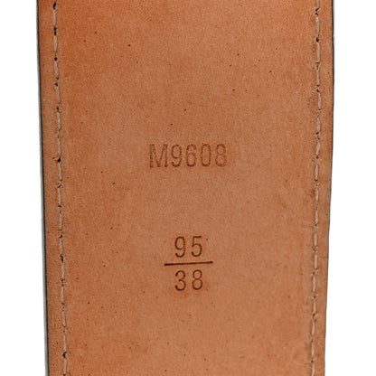 Louis Vuitton Monogram 40mm LV Initiales Belt 95 38 6 of 9