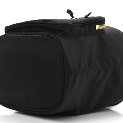 Prada Saffiano Tessuto Nylon Mini Bucket Crossbody Bag Black 9 of 9