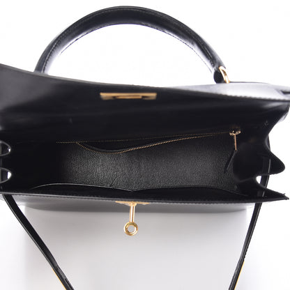 Hermes Box Kelly Sellier 28 Black 14 of 42
