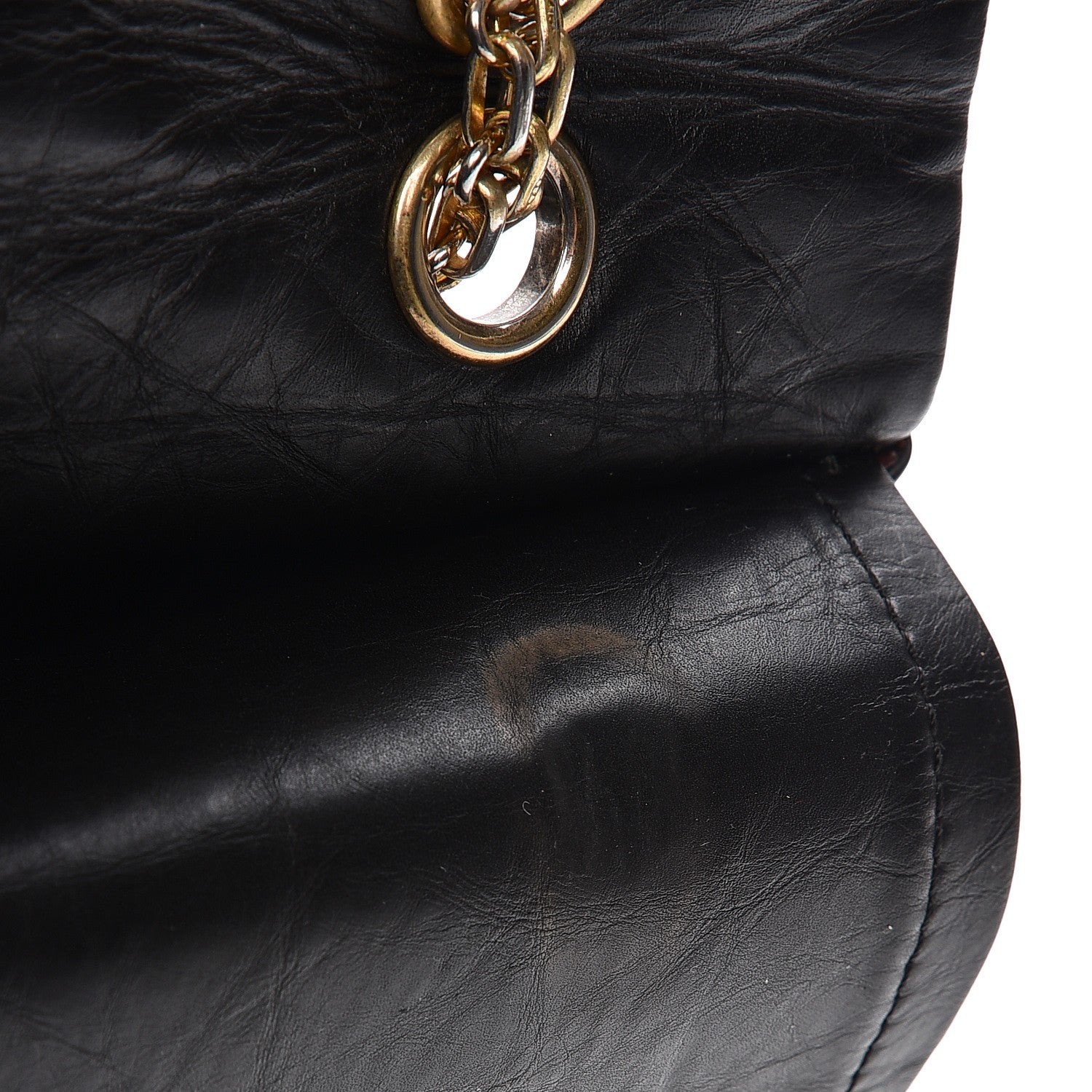 Chanel Aged Calfskin Quilted 2.55 Reissue 227 Flap Black 15 of 16