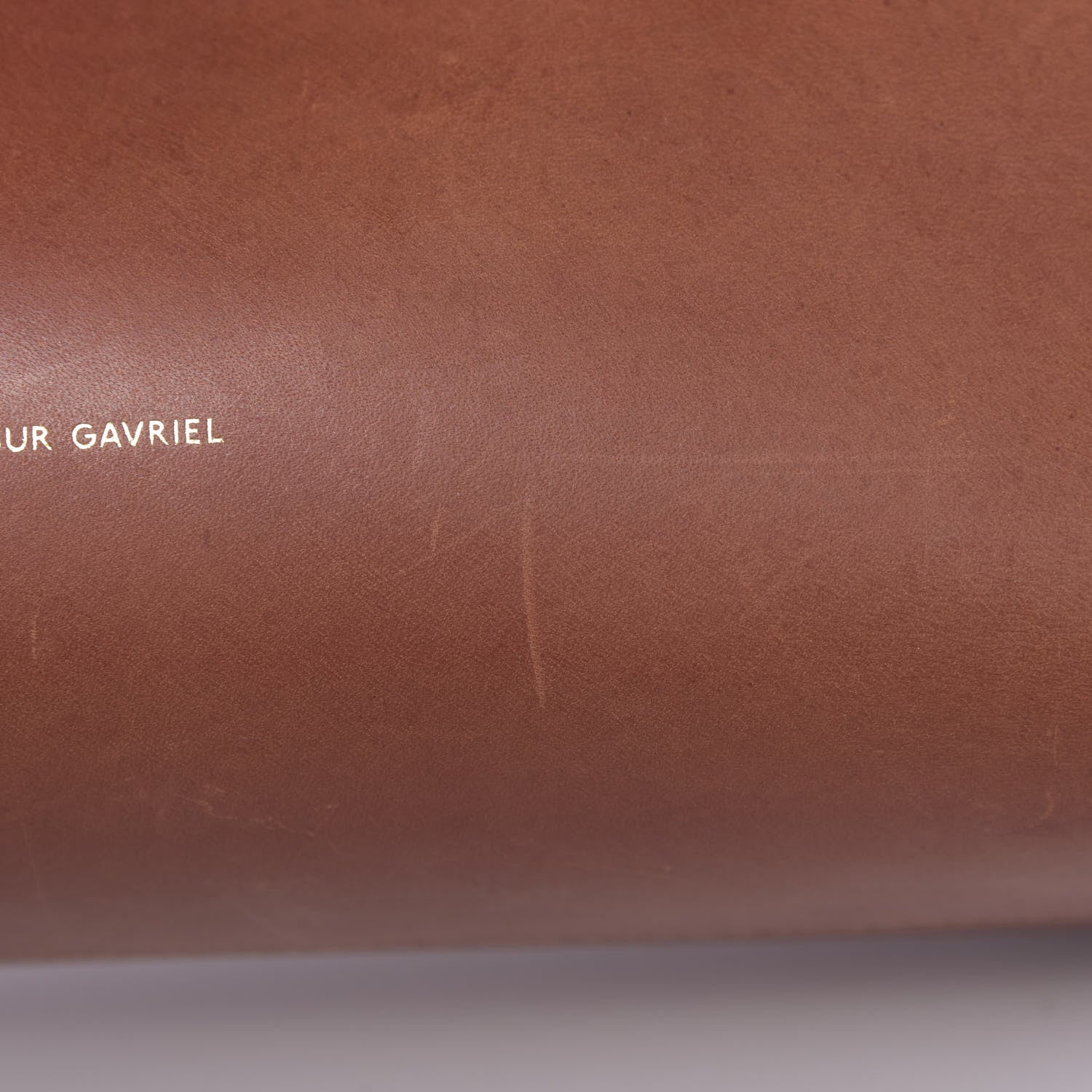 Mansur Gavriel Calfskin Mini Lady Bag Brandy Cleo 14 of 20