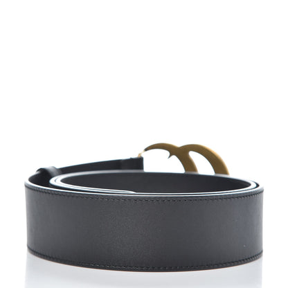 Gucci Calfskin Double G 40mm Belt 85 34 Black 3 of 7