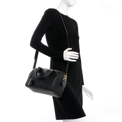 Louis Vuitton Empreinte Speedy Bandouliere 25 NM Black 2 of 8