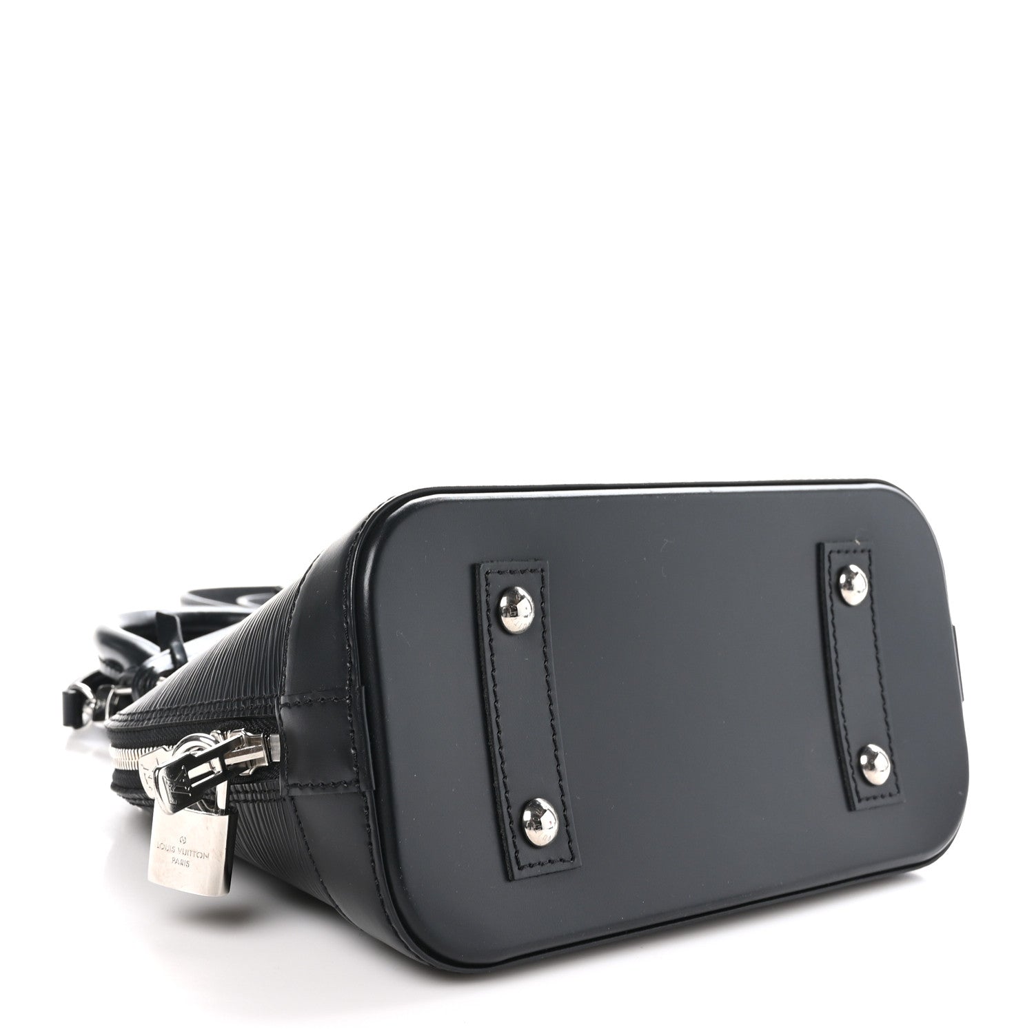 Louis Vuitton Epi Alma BB Black 4 of 9