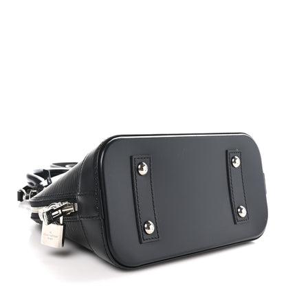 Louis Vuitton Epi Alma BB Black 4 of 9