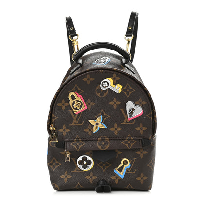 Louis Vuitton Monogram Love Lock Palm Springs Backpack Mini 1 of 10