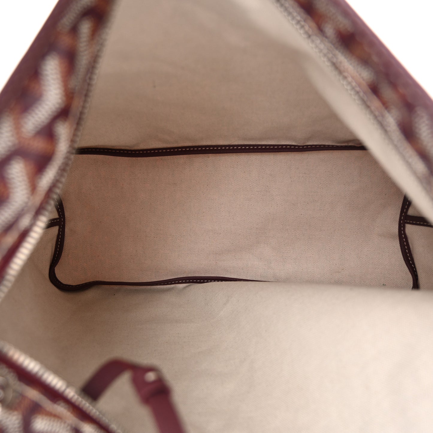 Goyardine Boheme Hobo Burgundy