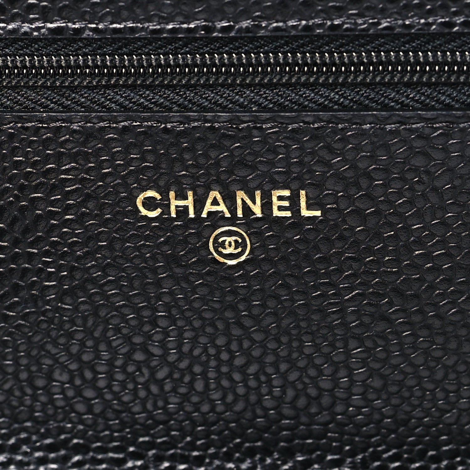 Chanel Caviar Quilted Wallet on Chain WOC Black 6 of 10