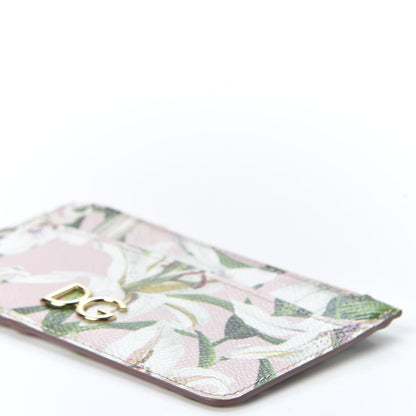 Dolce & Gabbana Dauphine Floral Print Zip Card Holder Multicolor 6 of 8