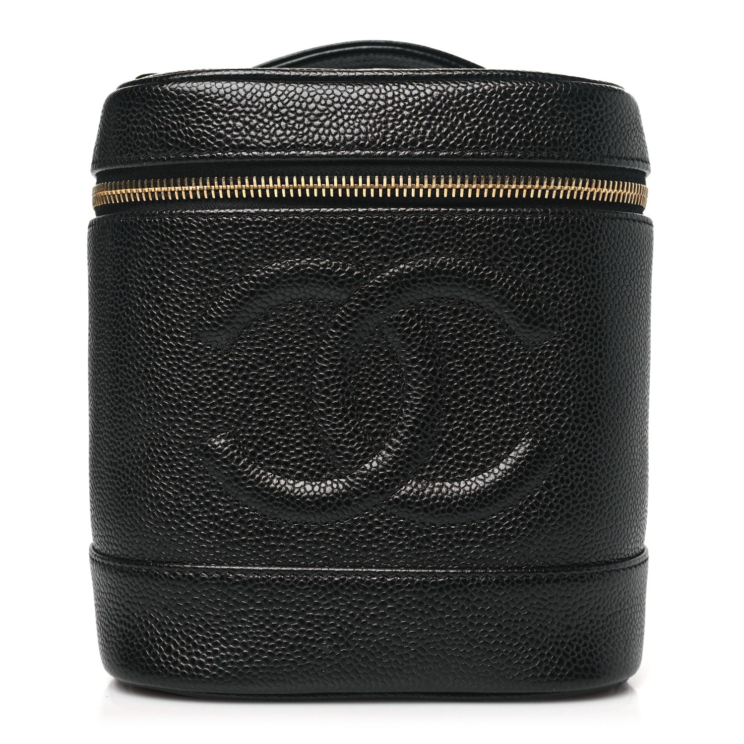 Chanel Caviar Vanity Cosmetic Case Black 1 of 11