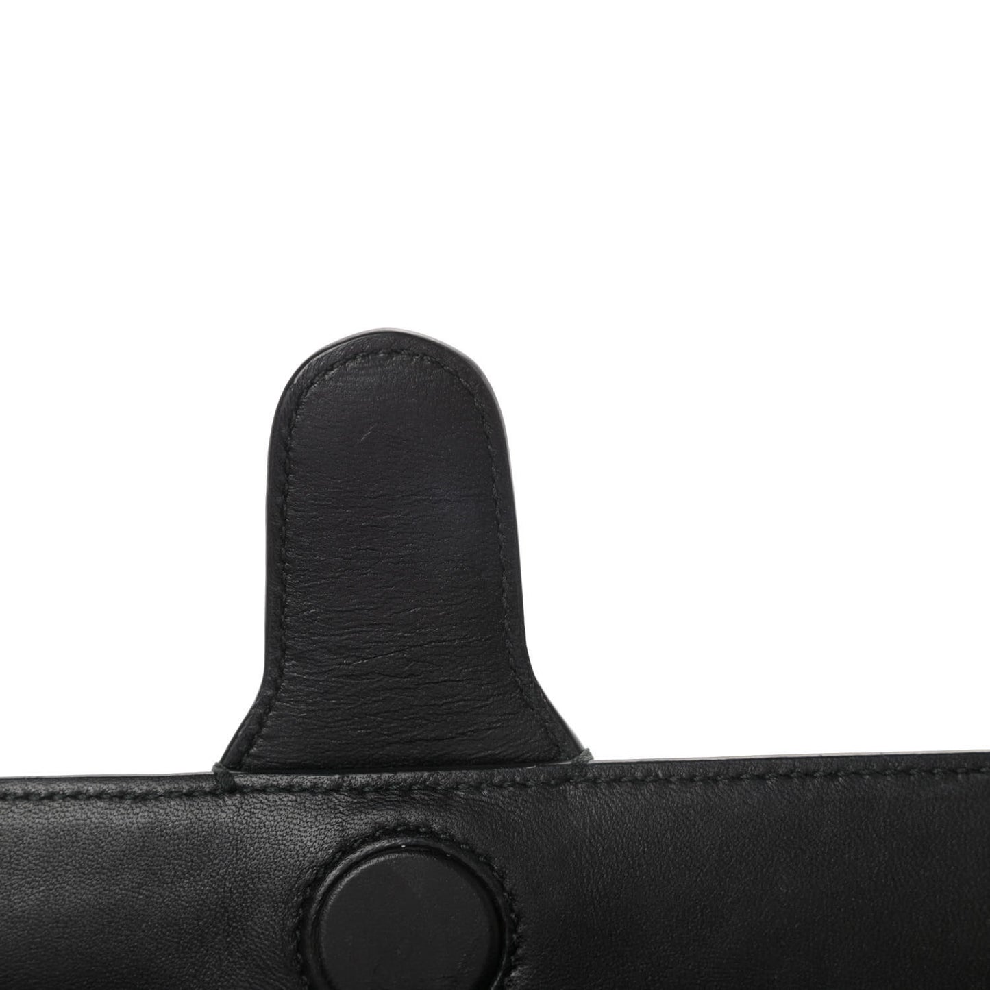 Nappa Micro Intreccio Shoulder Bag Black
