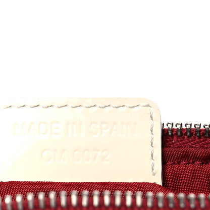 Christian Dior Monogram Mini Saddle Pochette Red 7 of 14