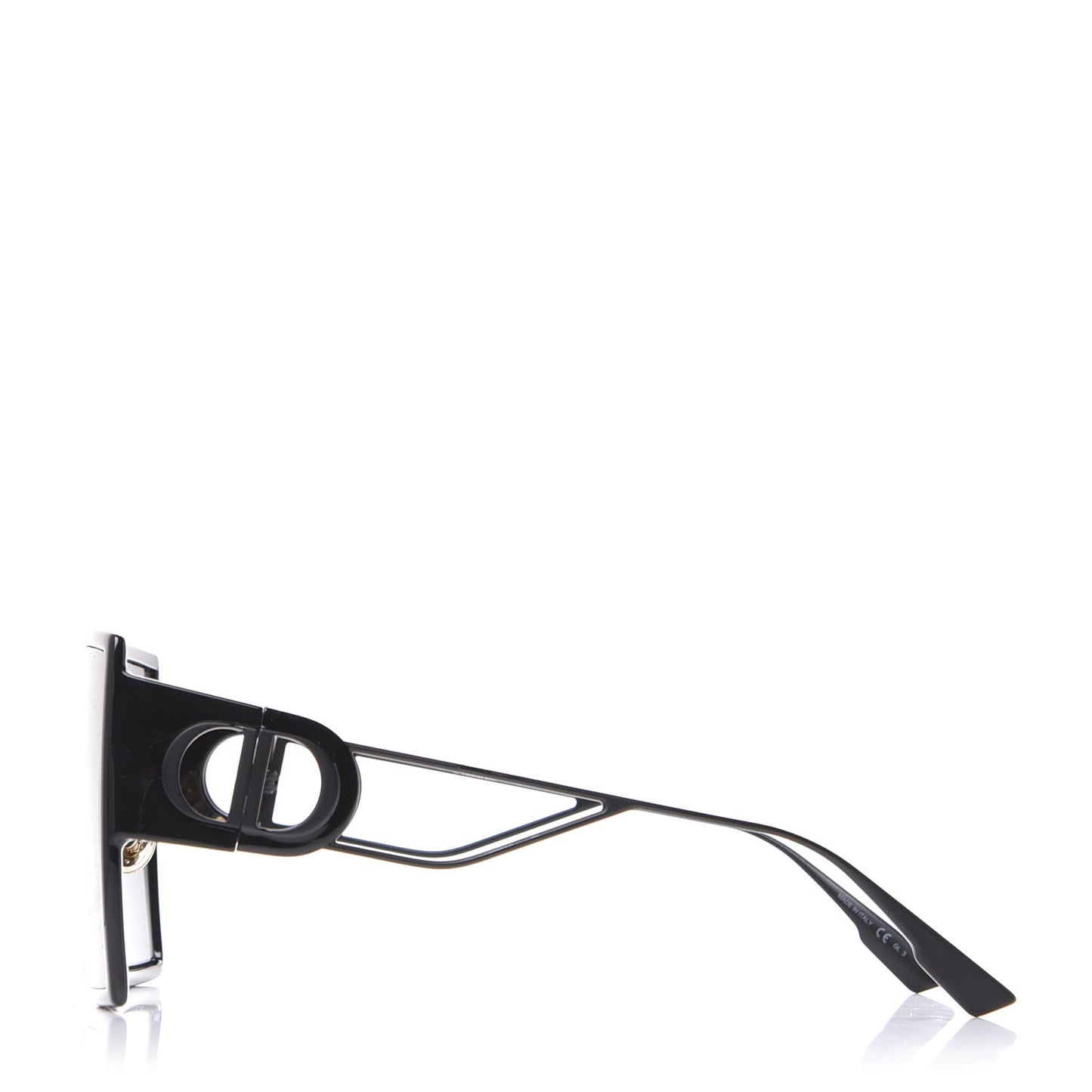 Square 30 Montaigne Sunglasses Black