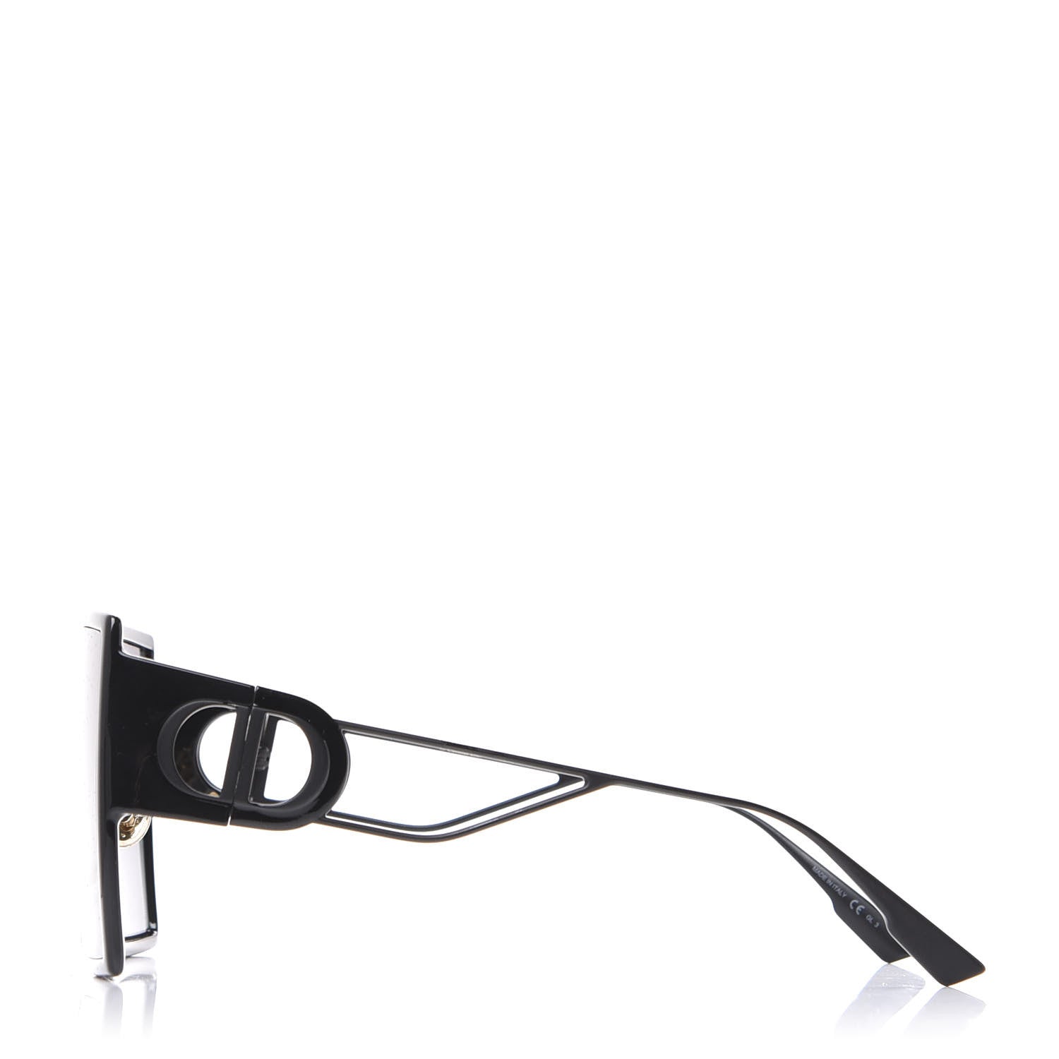Christian Dior Square 30 Montaigne Sunglasses Black 4 of 10