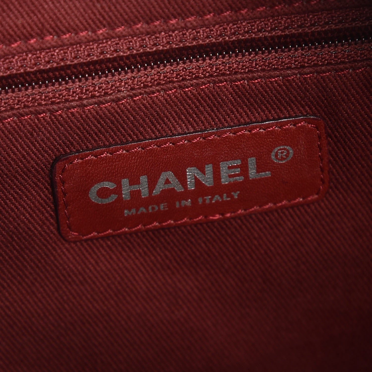 Chanel Aged Calfskin Quilted Large Cotton Club Tote Pearl 6 of 7