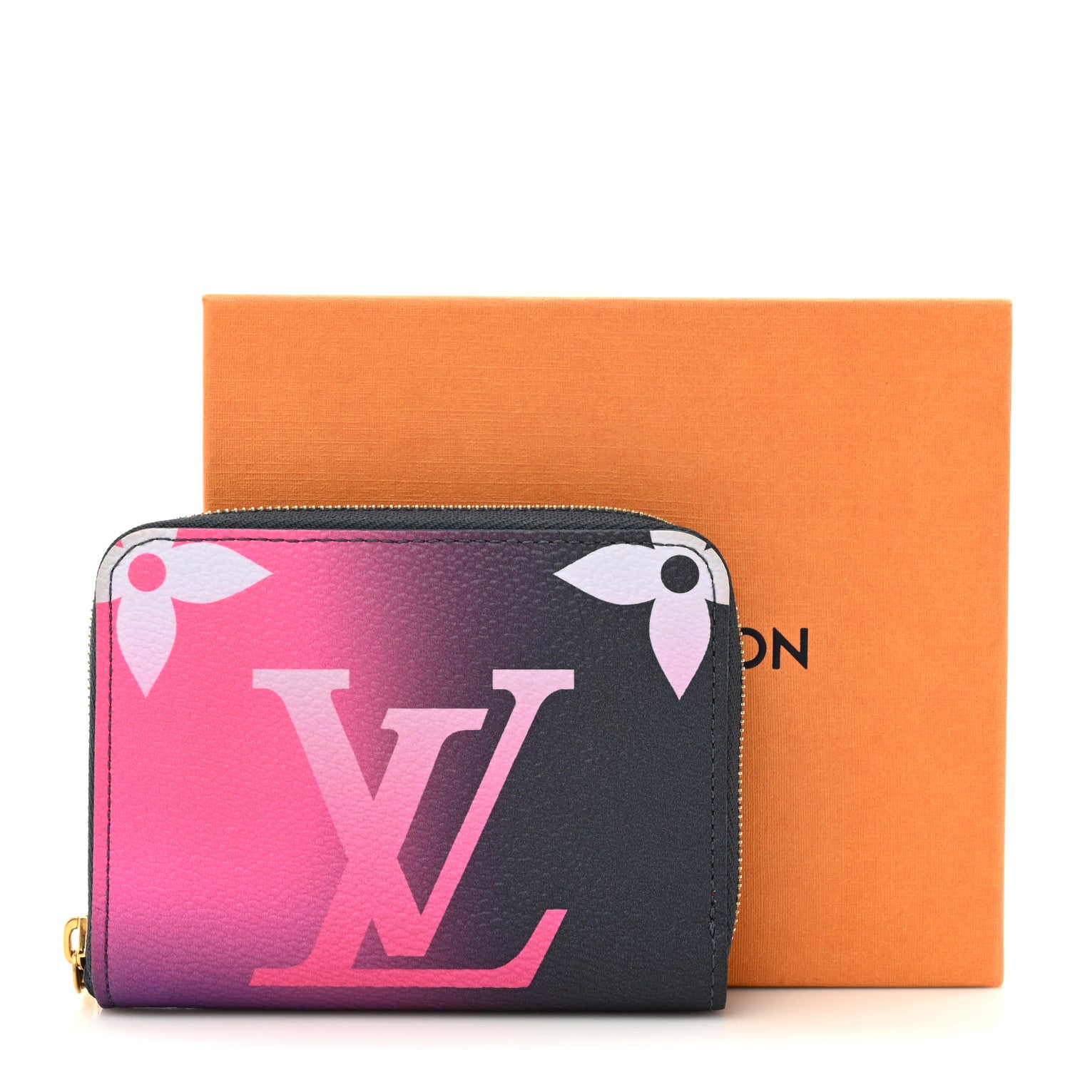 Louis Vuitton Monogram Giant Spring In The City Zippy Coin Purse Midnight Fuchsia 7 of 7