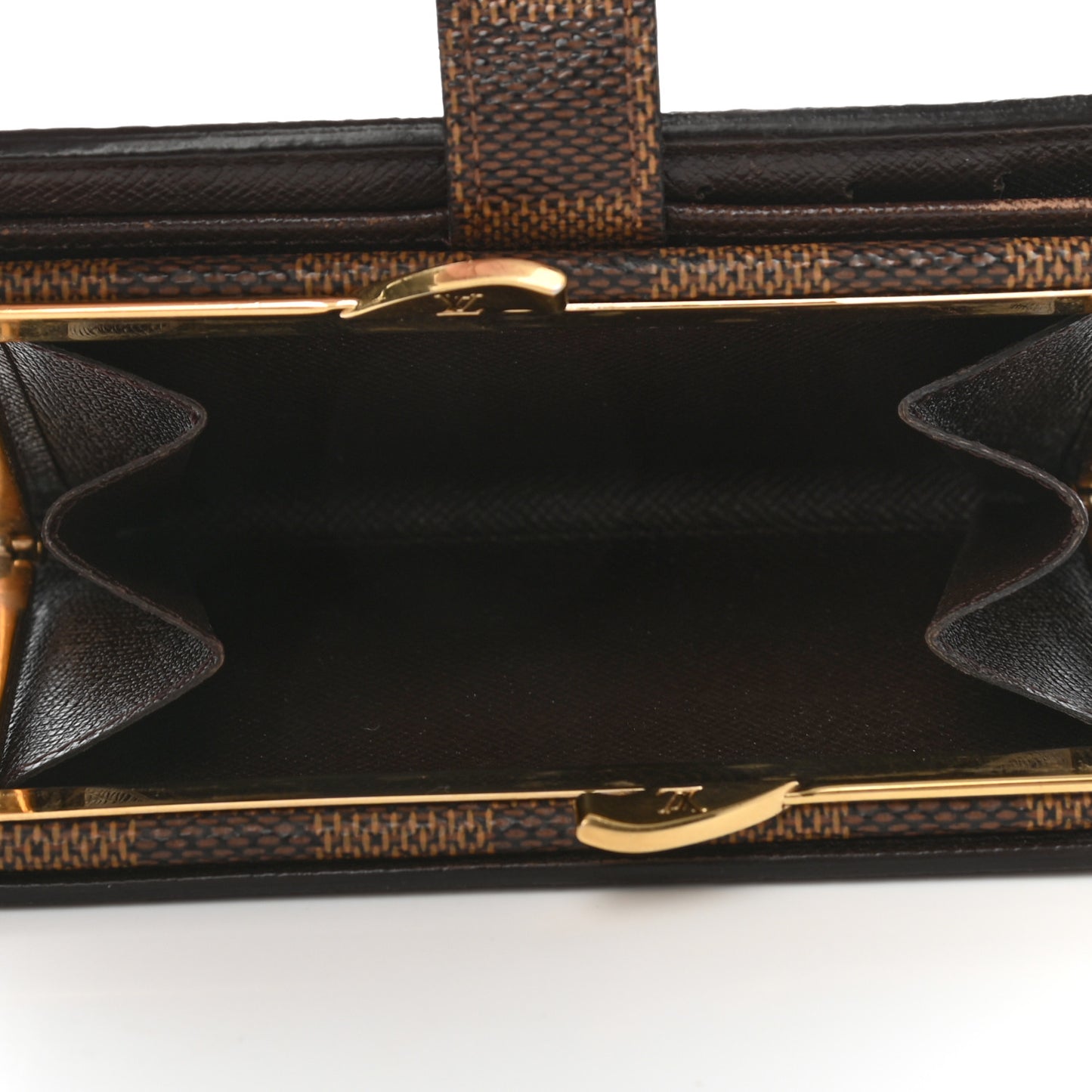 Damier Ebene French Purse Wallet