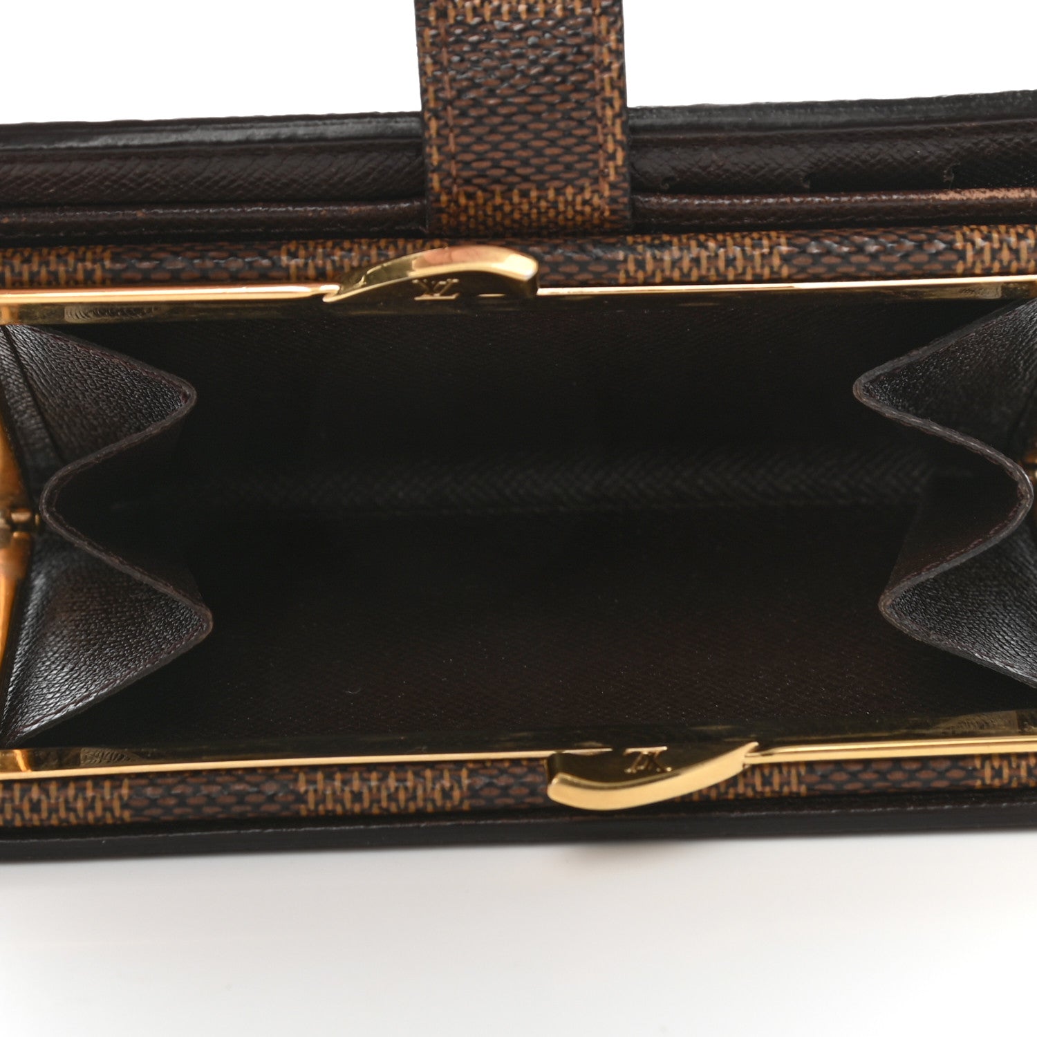 Louis Vuitton Damier Ebene French Purse Wallet 6 of 8