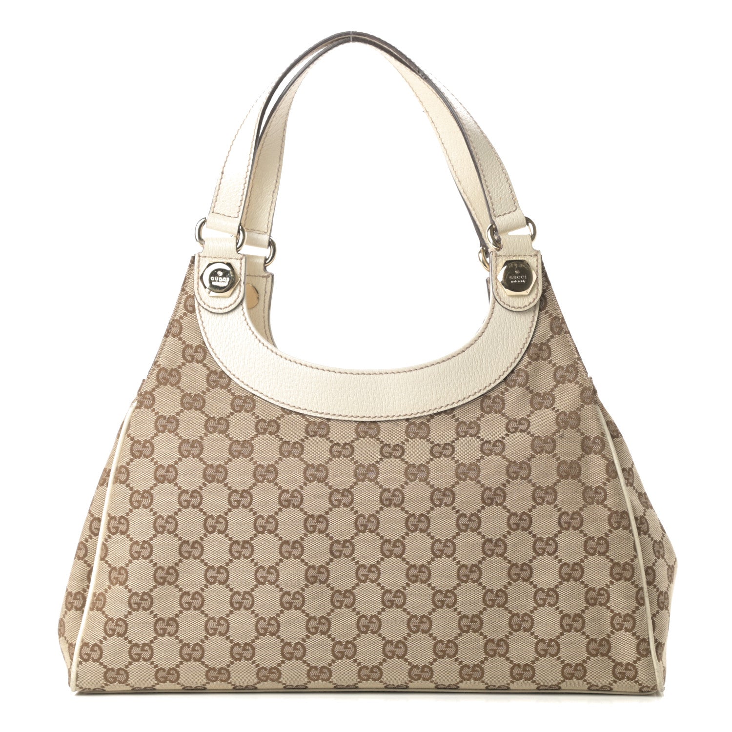 Gucci Monogram Medium Charmy Shoulder Bag Off White 1 of 16