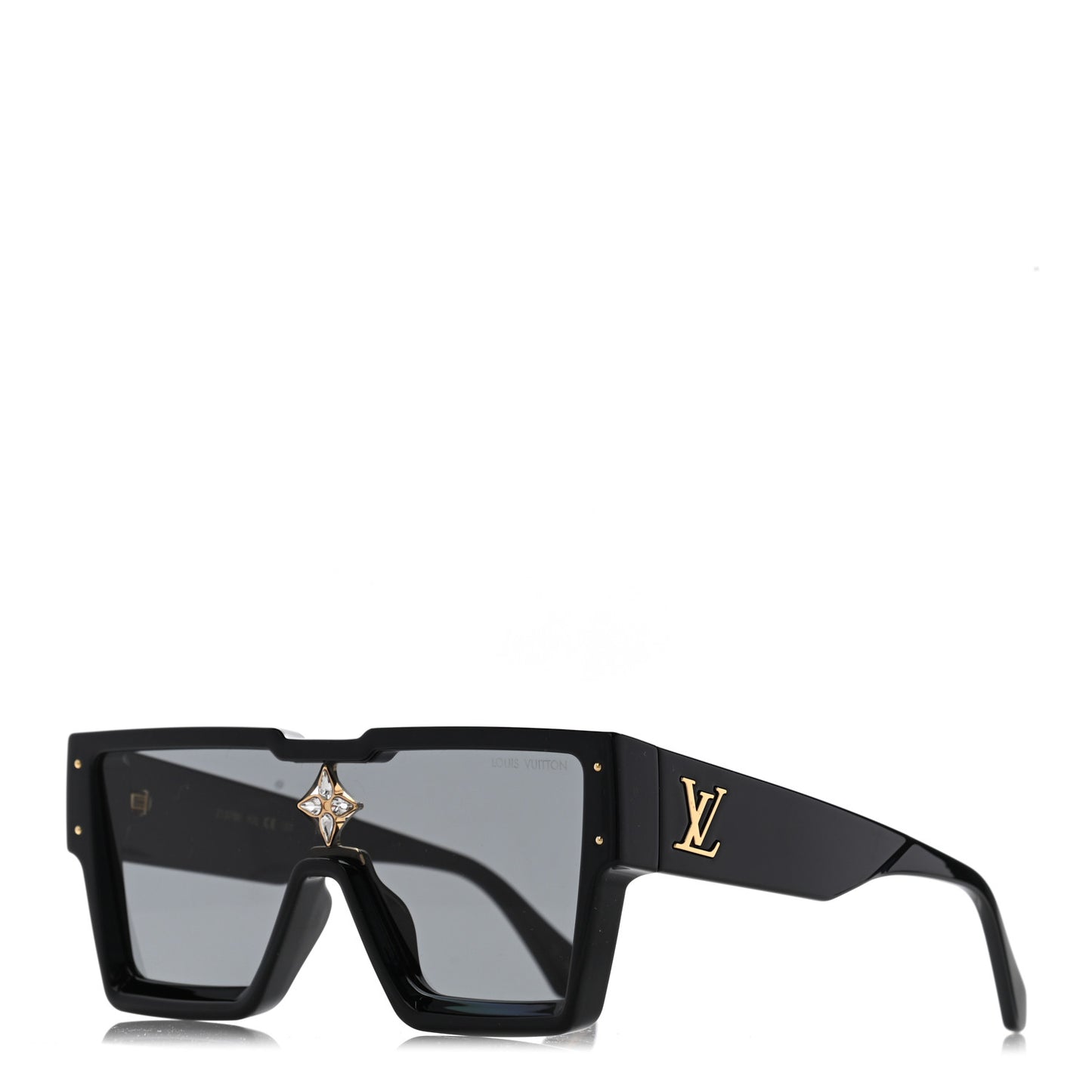Acetate Cyclone Sunglasses Z1578E Black