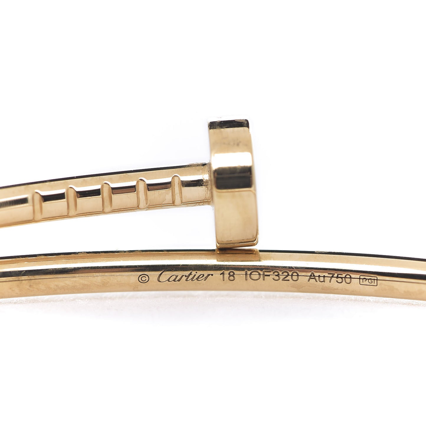 18K Yellow Gold Small Juste Un Clou Bracelet 18