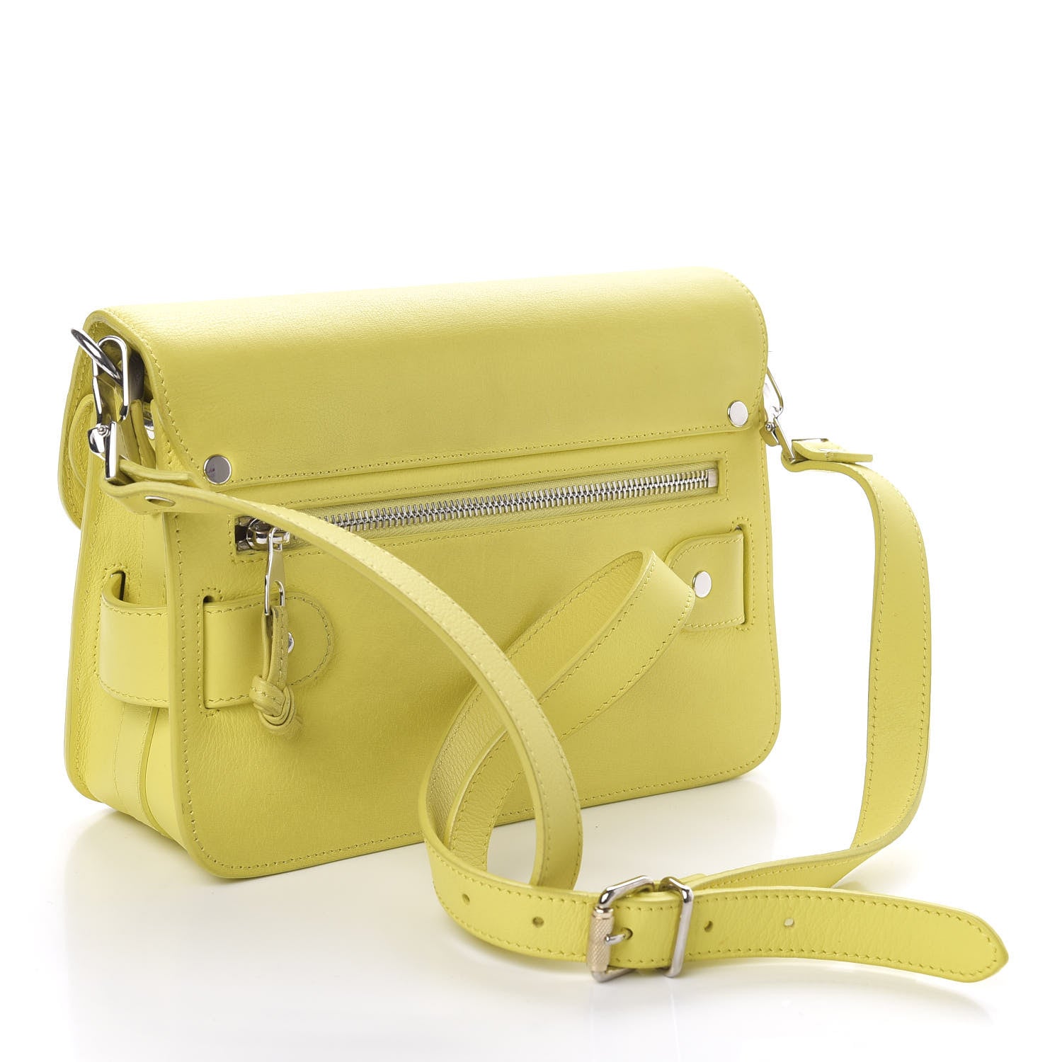Proenza Schouler Calfskin Mini PS11 Classic Shoulder Bag Lemon 3 of 14