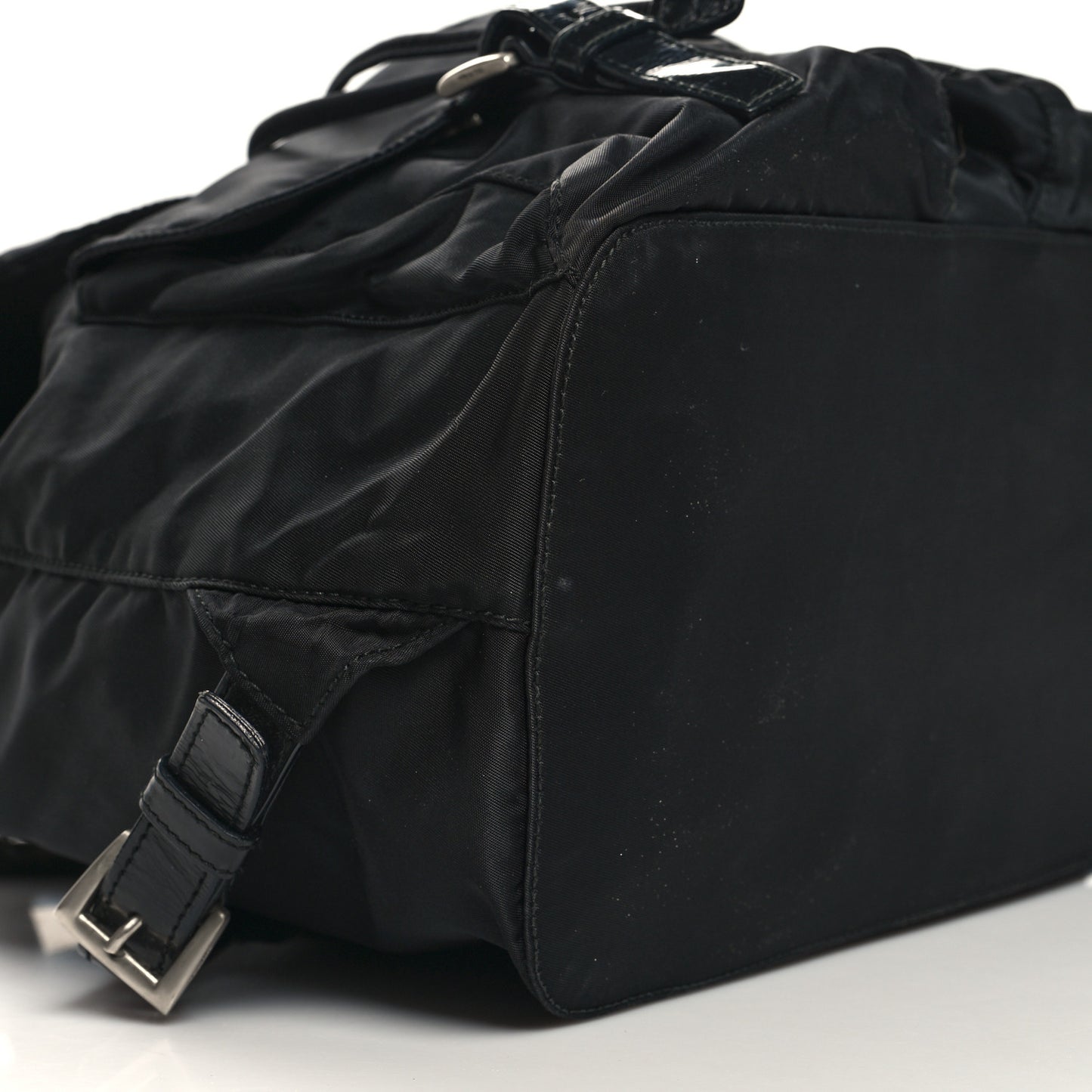 Nylon Vela Medium Backpack Black